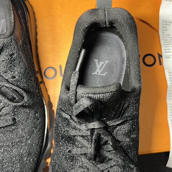 Louis Vuitton Beverly Hills men’s sneaker 1A89S6 noir size 8 normal width - Picture 10 of 13